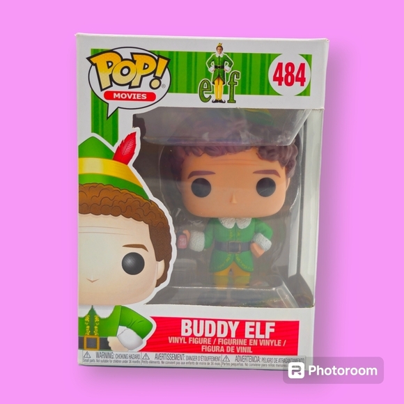 Funko POP! Elf the Movie Buddy Elf #484 Vinyl Figure - Picture 1 of 6